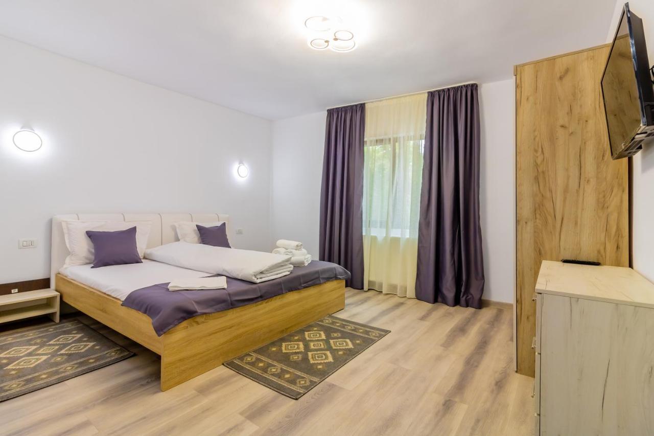 Pensiunea D & Ylan Hotell Novaci-Străini Exteriör bild