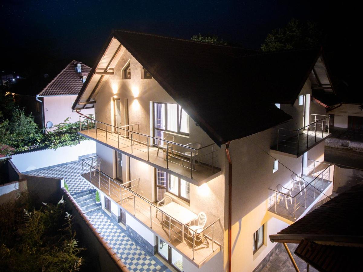 Pensiunea D & Ylan Hotell Novaci-Străini Exteriör bild