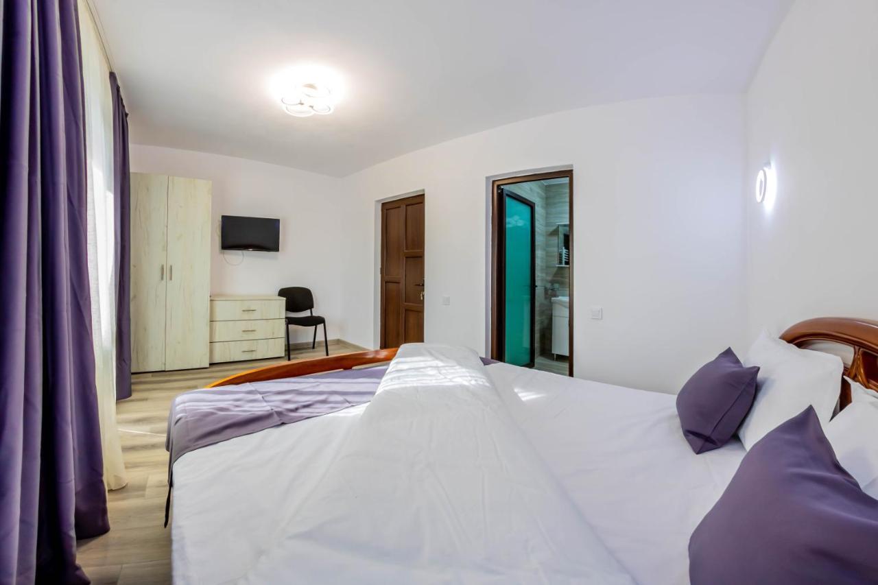 Pensiunea D & Ylan Hotell Novaci-Străini Exteriör bild
