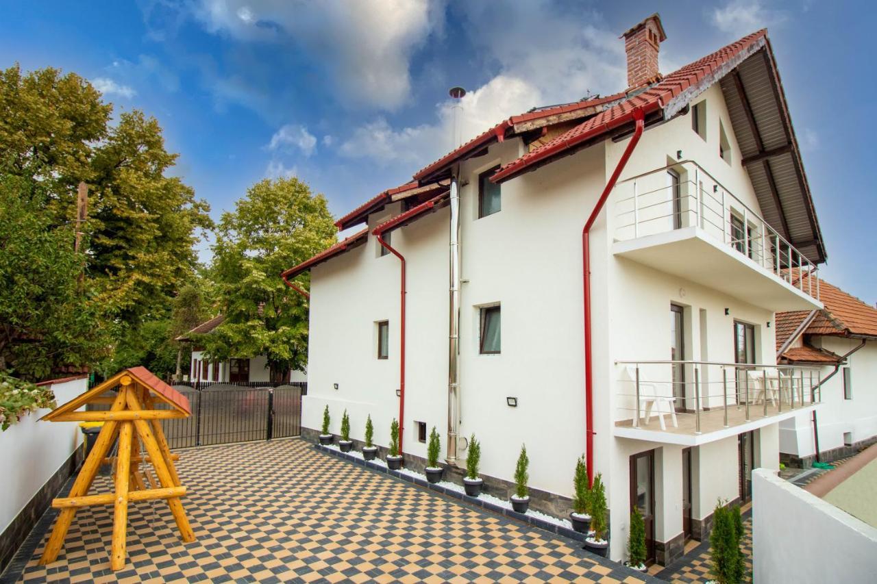 Pensiunea D & Ylan Hotell Novaci-Străini Exteriör bild