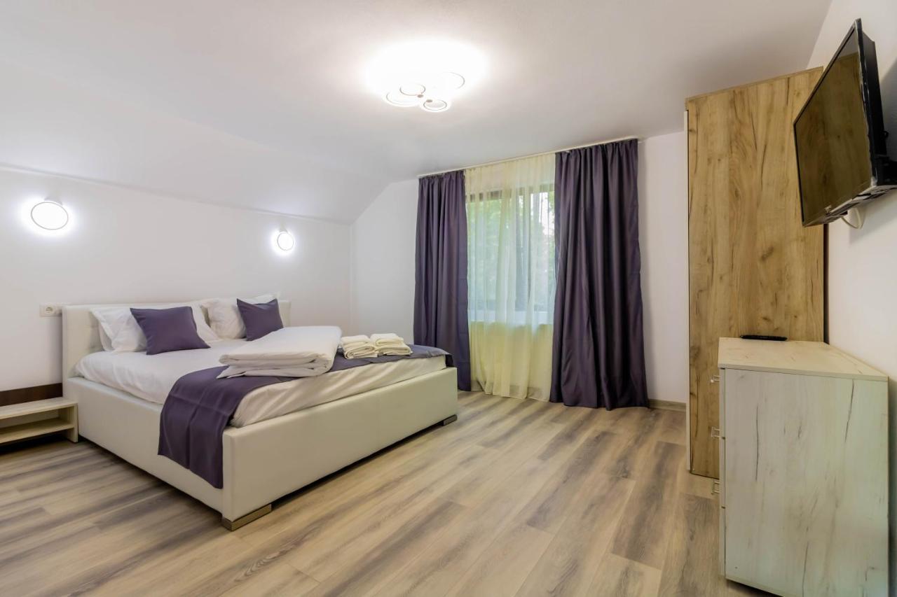 Pensiunea D & Ylan Hotell Novaci-Străini Exteriör bild