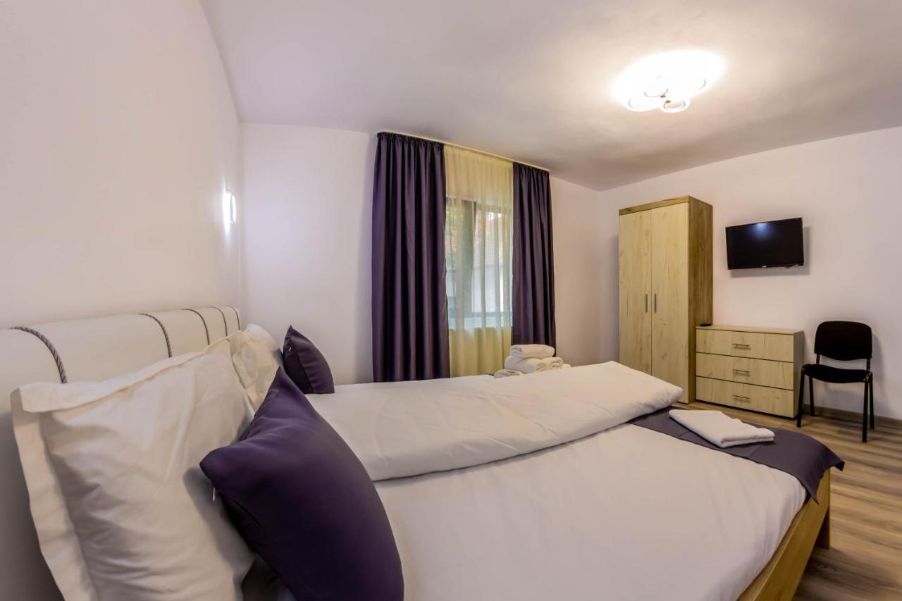 Pensiunea D & Ylan Hotell Novaci-Străini Exteriör bild