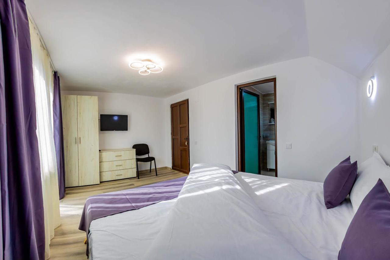 Pensiunea D & Ylan Hotell Novaci-Străini Exteriör bild