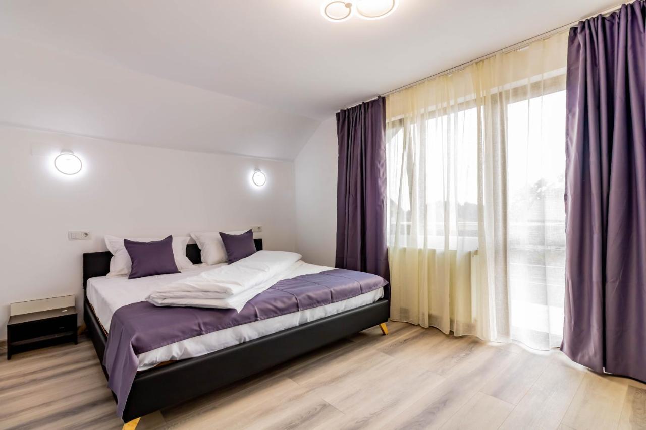 Pensiunea D & Ylan Hotell Novaci-Străini Exteriör bild